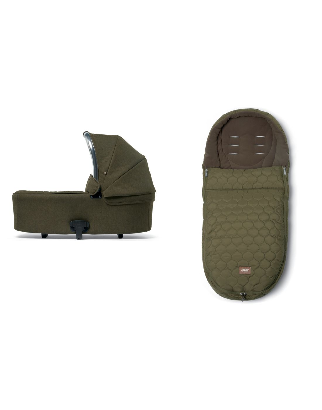 Mamas & Papas Carrycoat & Footmuf Ocarro Khaki Explorer