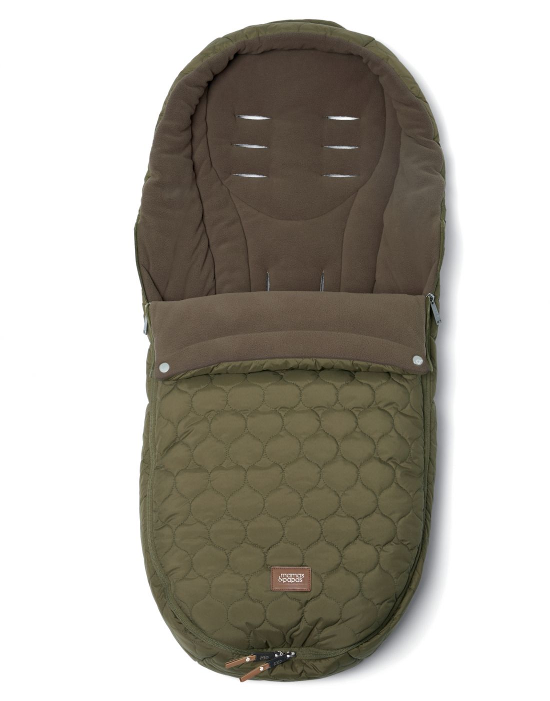 Mamas & Papas Carrycoat & Footmuf Ocarro Khaki Explorer