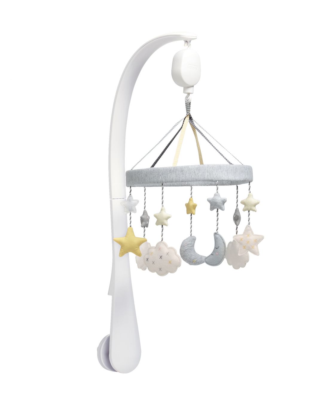 Mamas & Papas Musical Mobile Cloud White - Grey