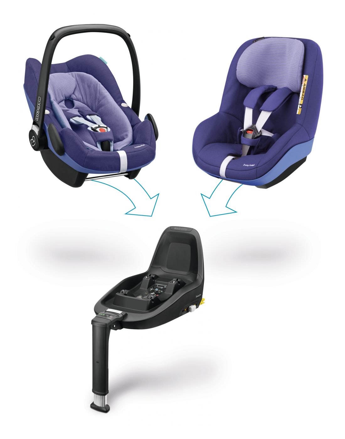 Maxi Cosi Kids Pebble Plus Car Seat River Blue LAPIN KIDS
