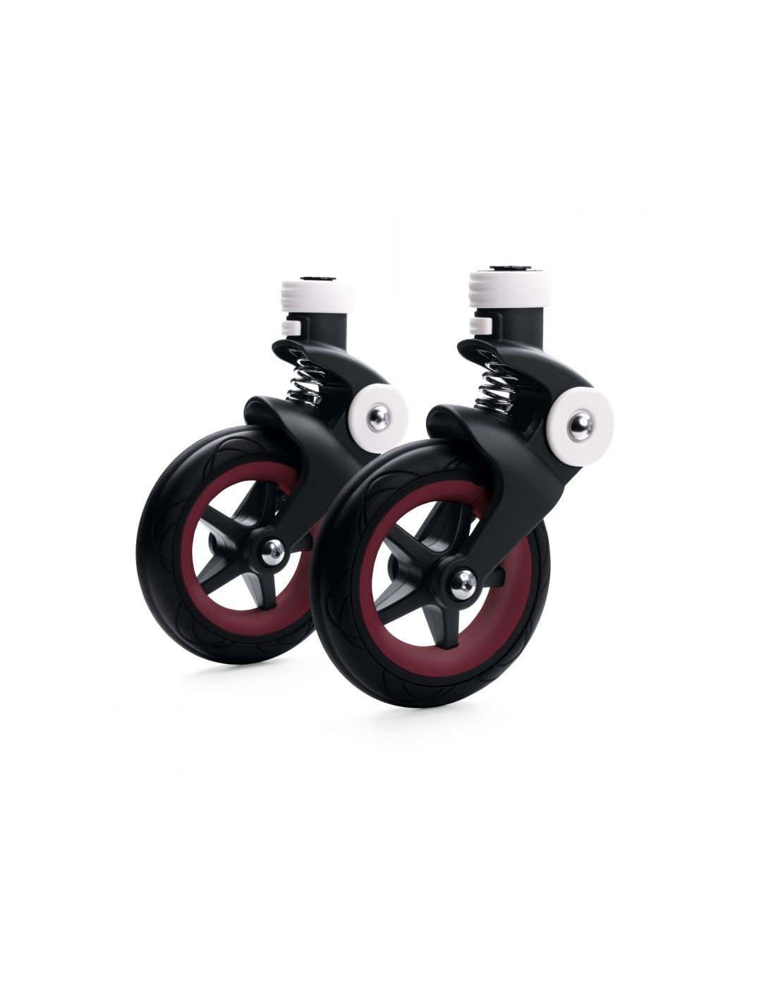 Bugaboo BEE 5 Wheel Caps Dark Red 6pcs Set