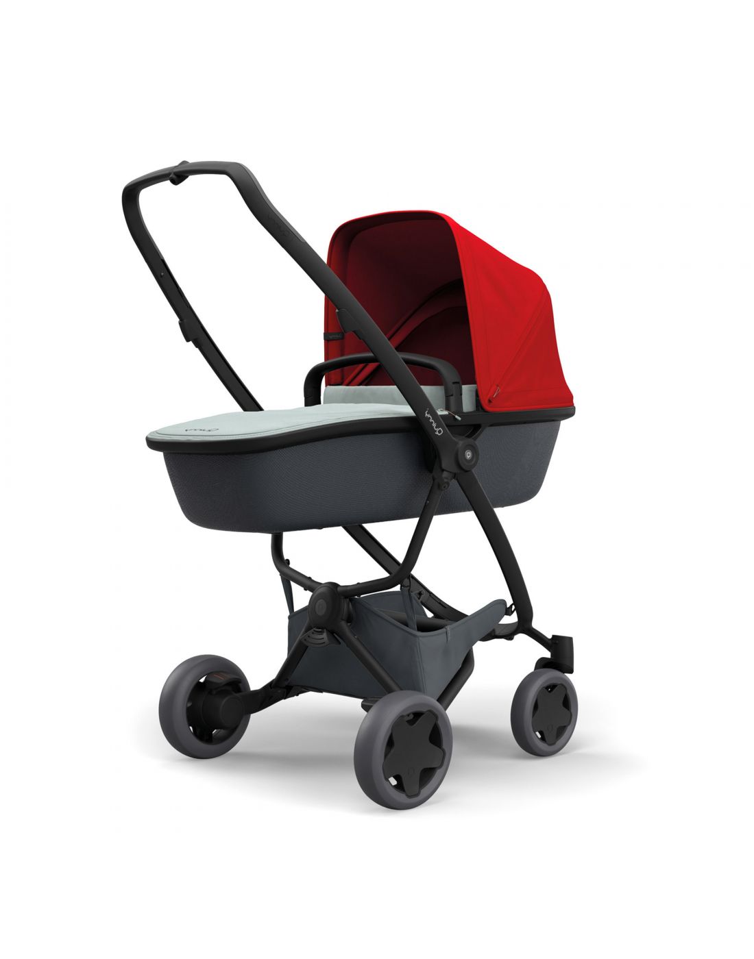 Quinny Kids  ZAPP FLEX PLUS Pushchair Red On Graphite