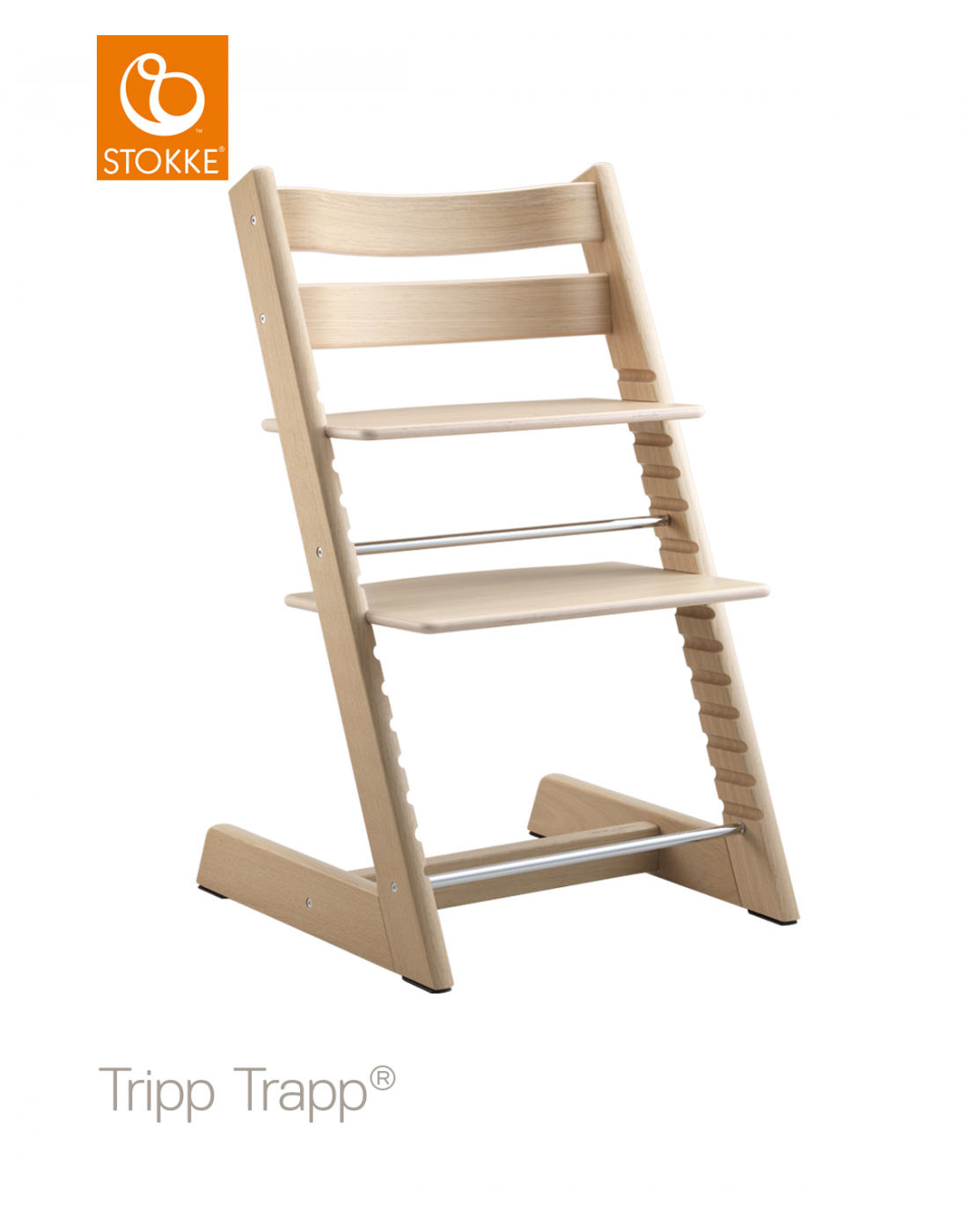 Παιδική Καρέκλα Φαγητού Stokke TRIPP TRAPP Oak Νatural