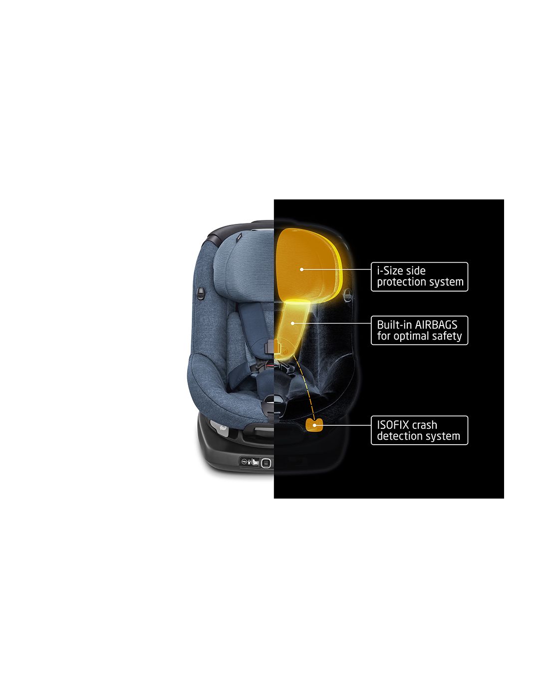 Maxi Cosi Kids AxissFix Air Nomad Grey Carseat