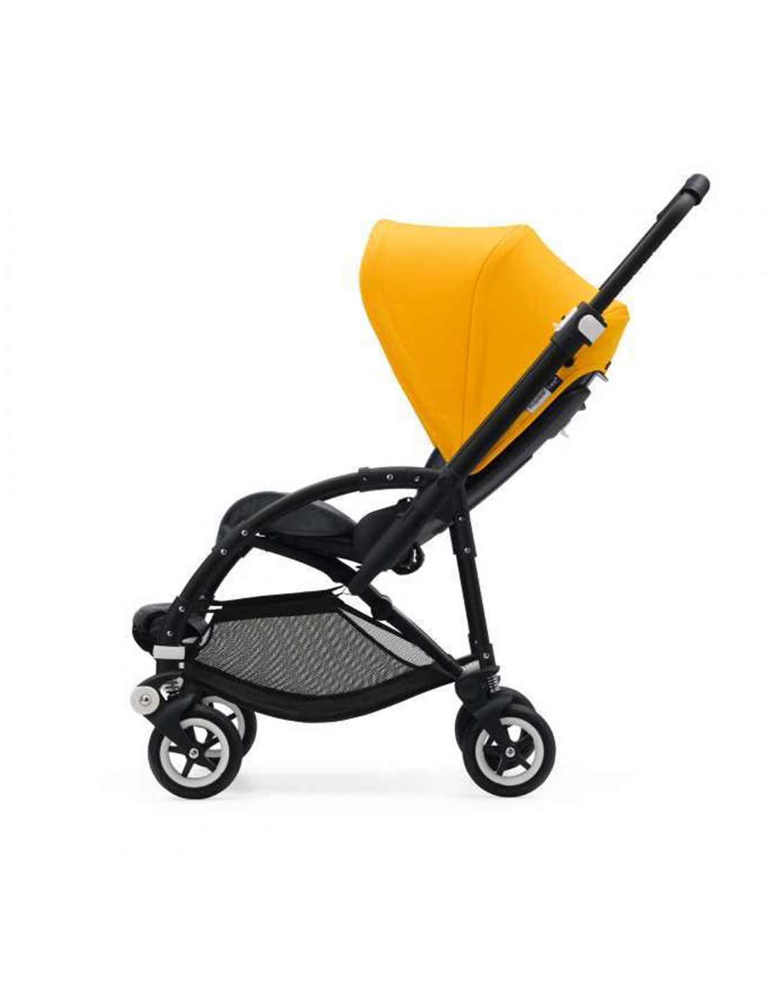 Παιδικό Kαρότσι Bugaboo Bee 5 Complete Σασί Black/Grey Melange - Sunrise Yellow