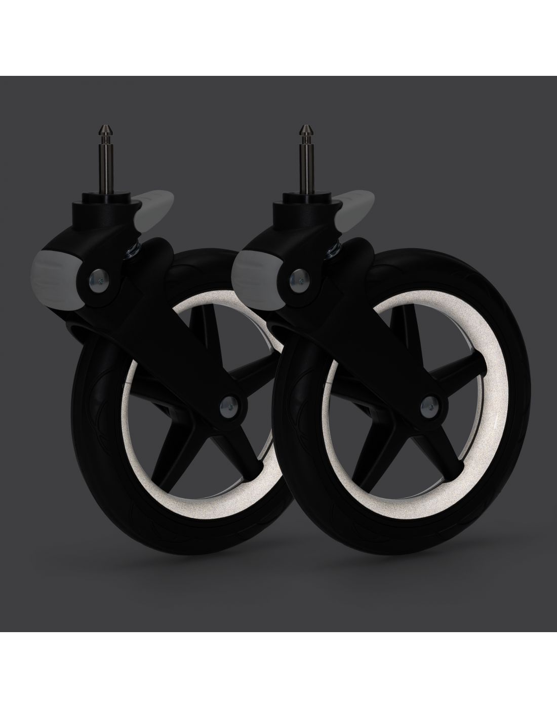 Bugaboo Fox Wheel Caps Reflective ( pack of 8)