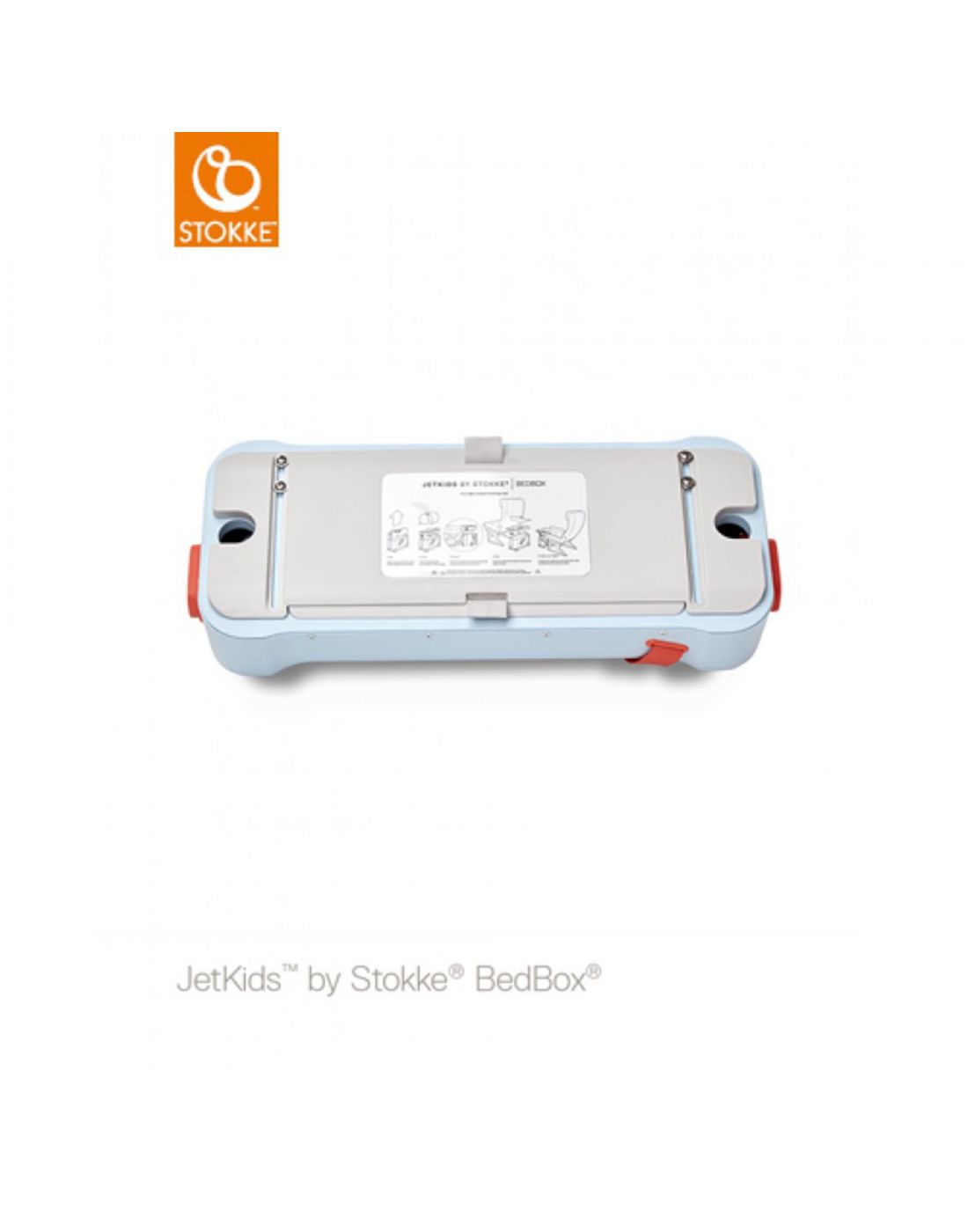 Βρεφική Bαλίτσα-Κρεβατάκι Ταξιδίου JetKids™ by Stokke® BedBox 2.0 Blue Sky