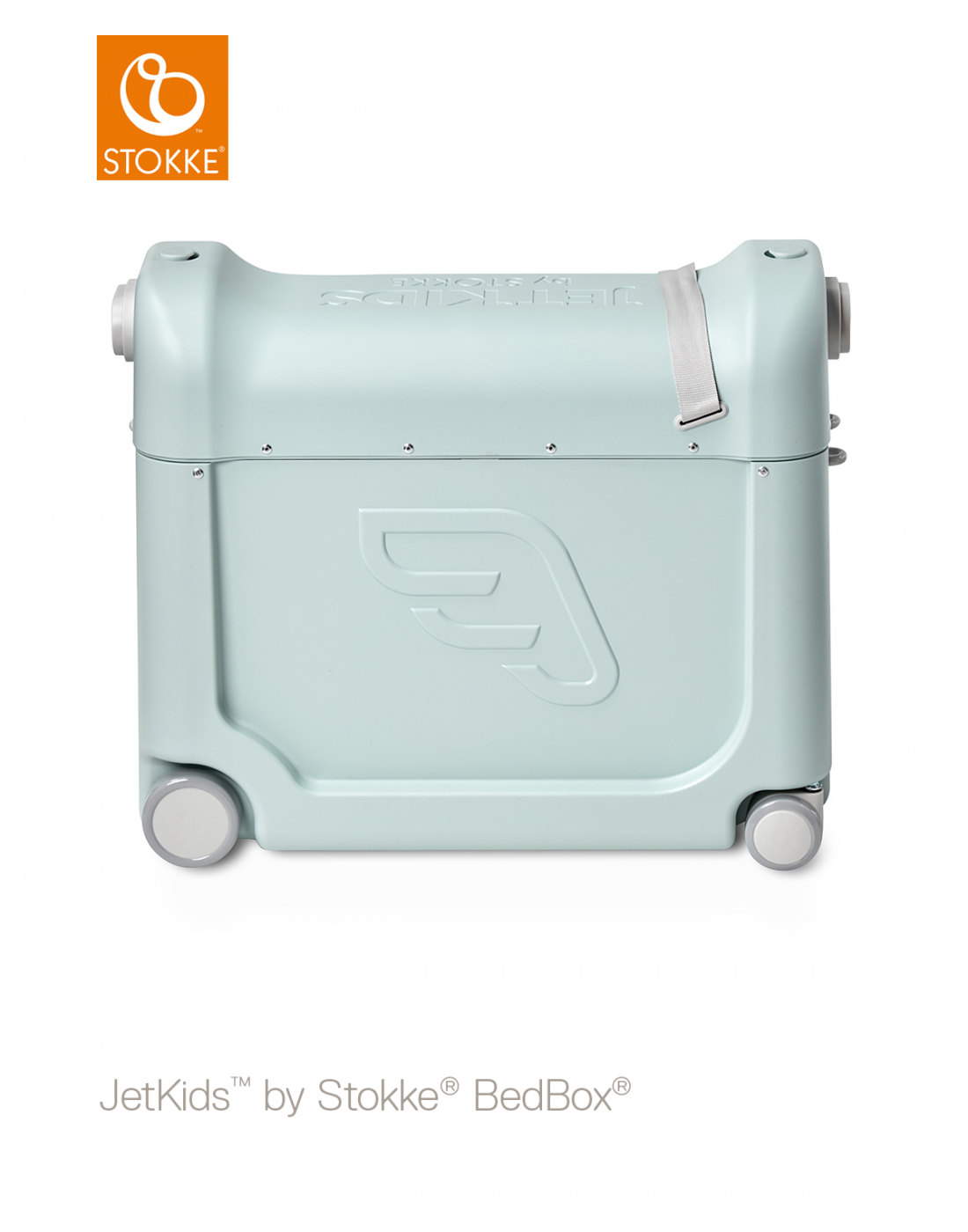 Pack JetKids sac à dos + valise BedBox 2.0 Green Aurora - Made in Bébé