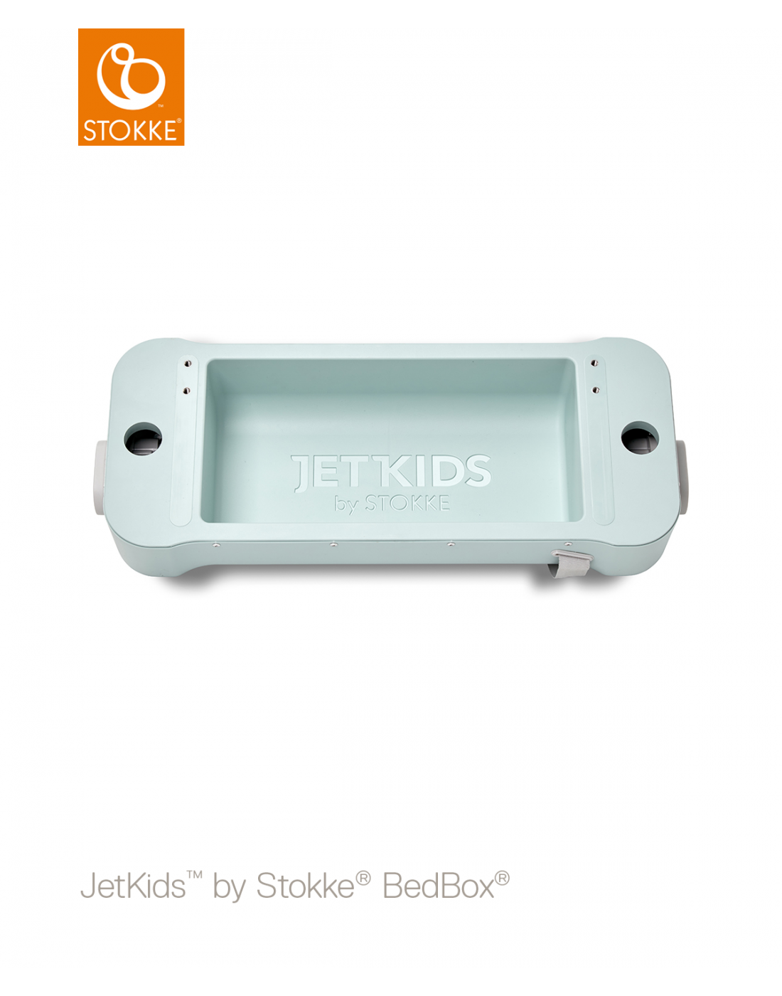 JetKids™ Baby by Stokke® BedBox 2.0 Green Aurora