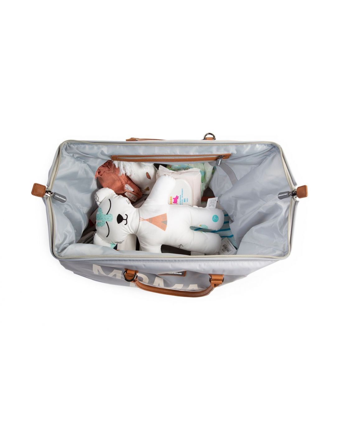 Τσάντα Αλλαγής Childhome Mommy Bag Grey Off White