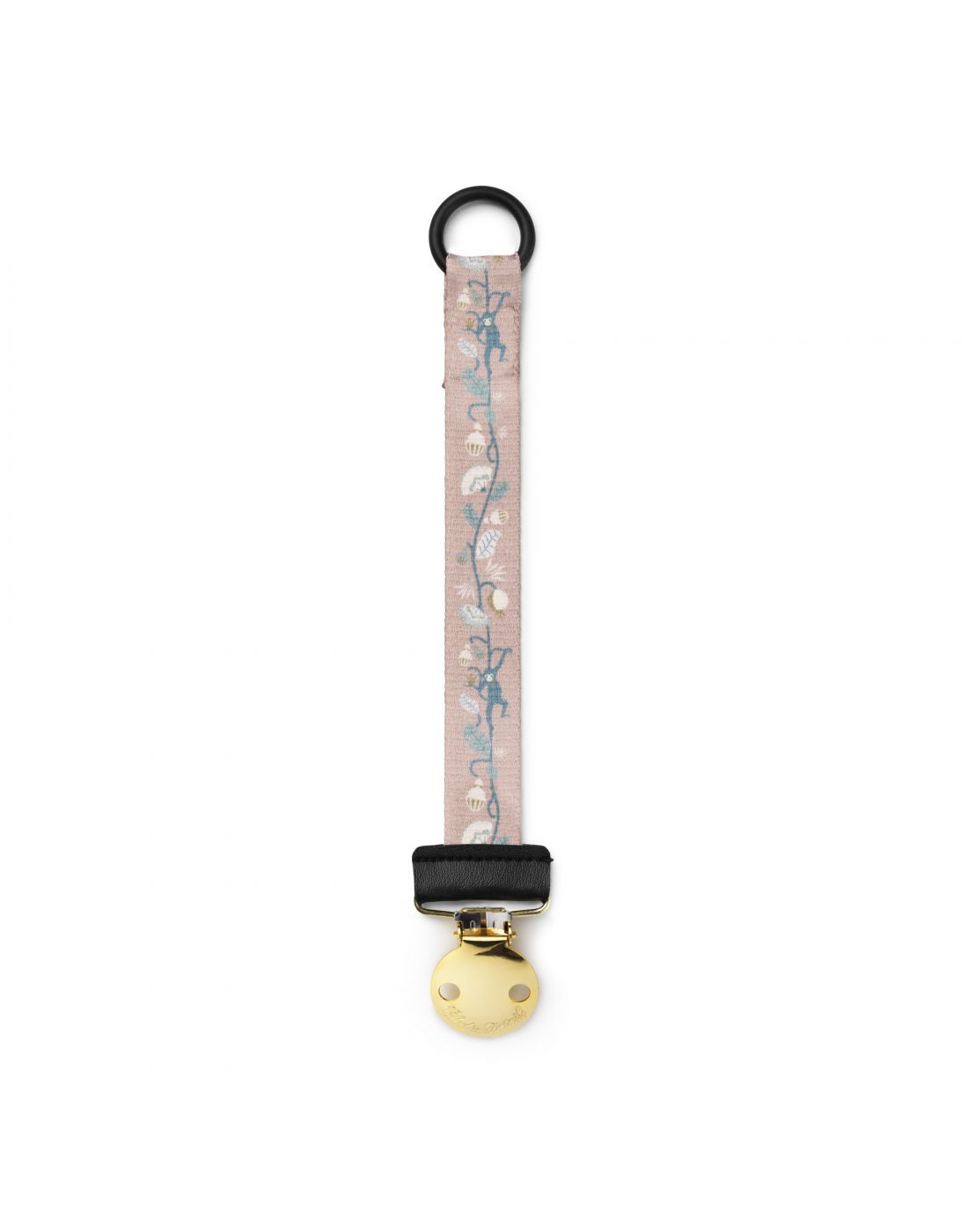 Elodie Details  Baby Pacifier Clip Faded Rose Bells