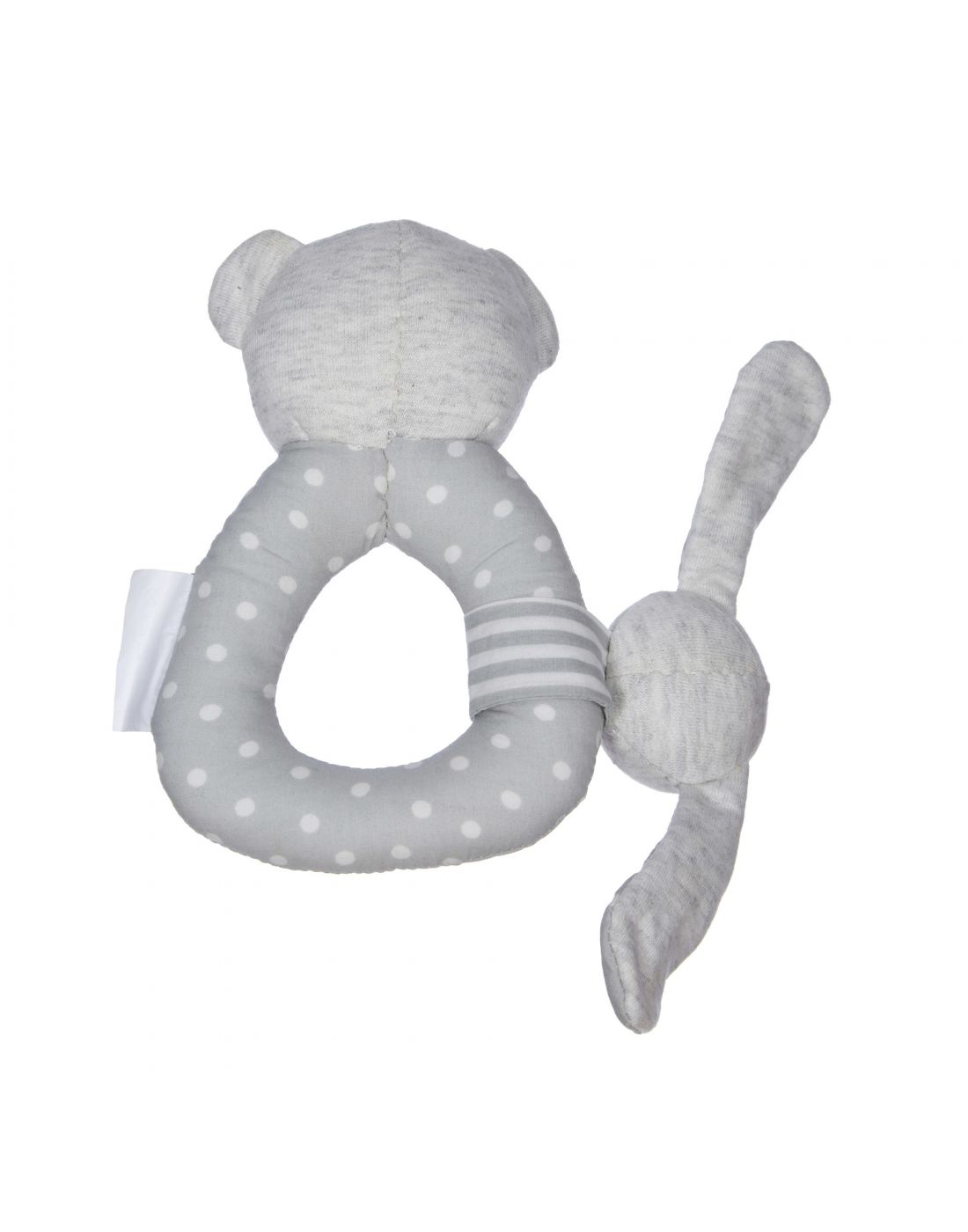 Rattle Toy Bunny Green 15cm