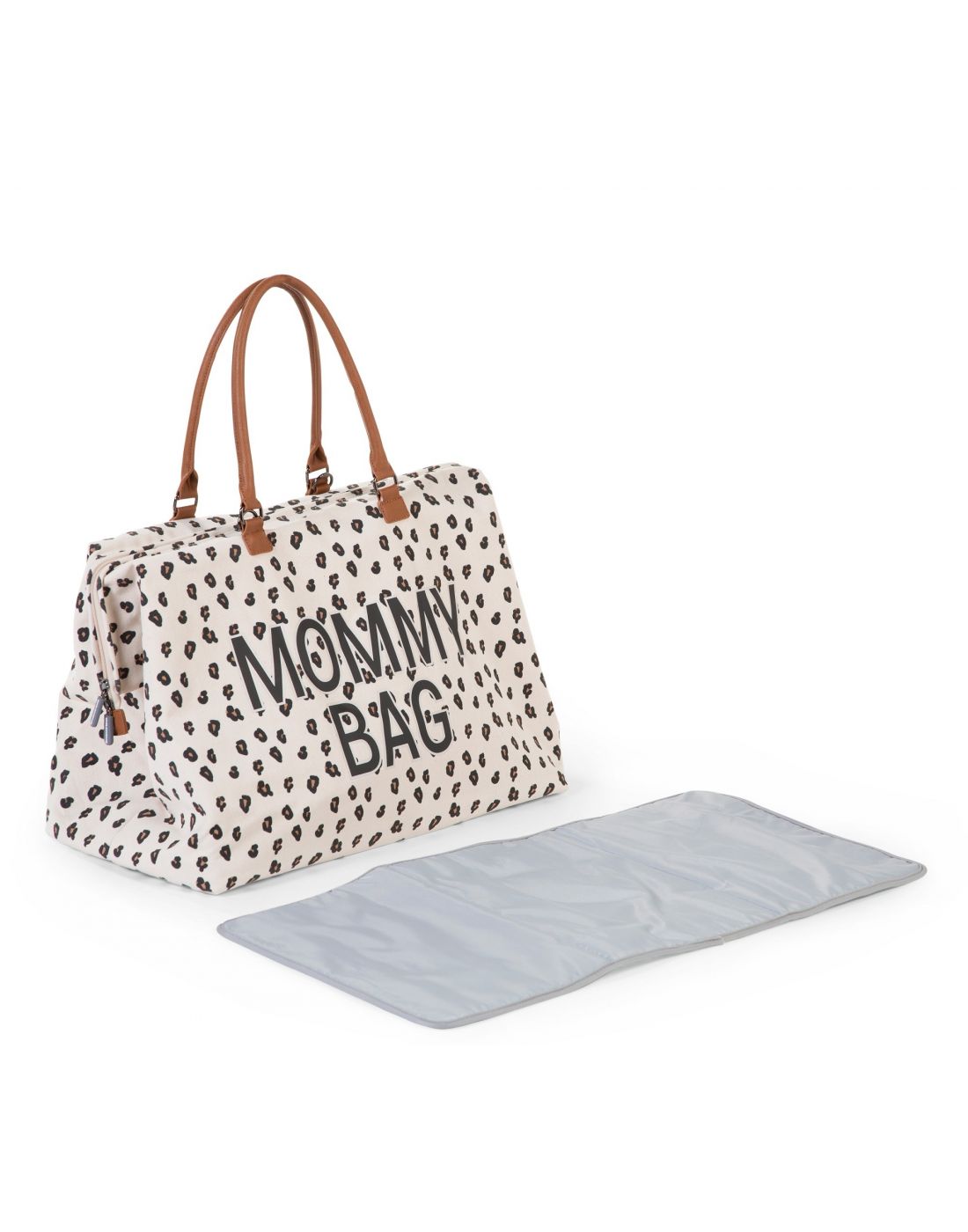 Childhome Mommy Bag Big Canvas Leopard
