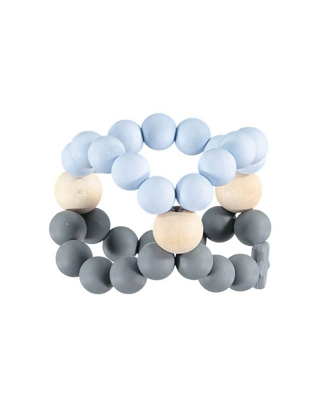 Nibbling Teether Blue and Grey