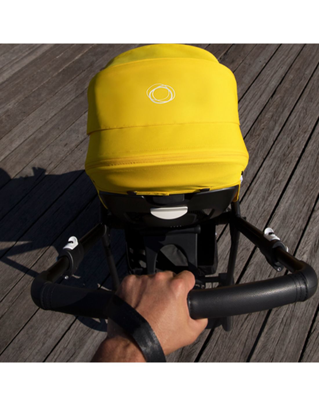 Παιδικό Kαρότσι Bugaboo Bee 6 Complete Σασί Black/Black-Lemon Yellow