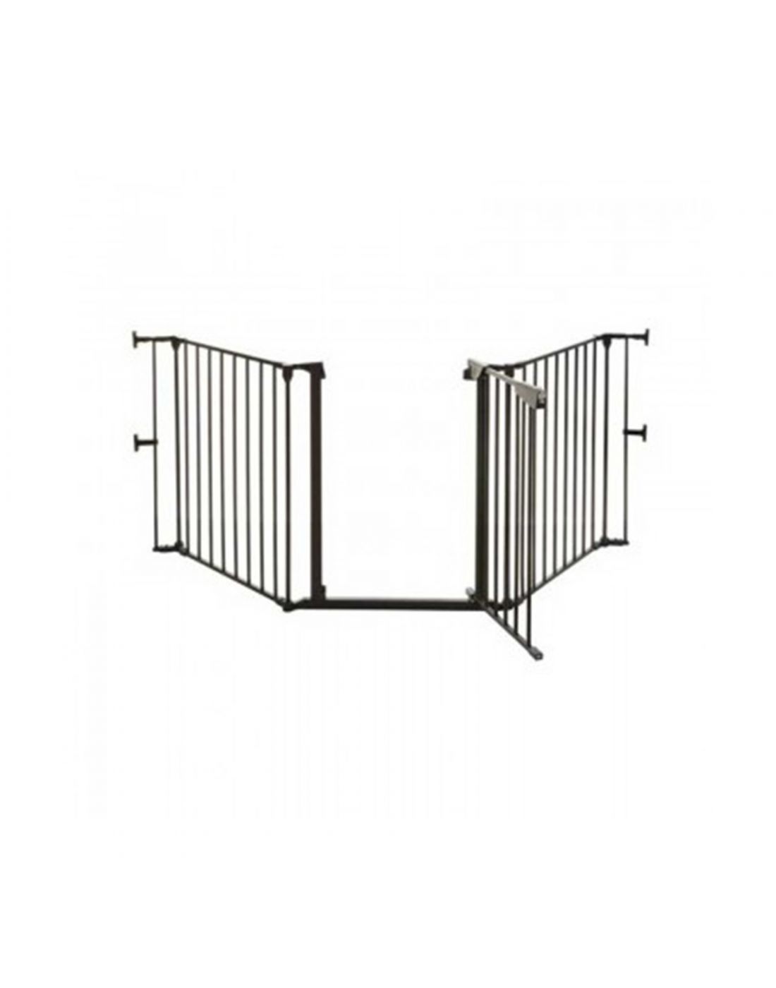 DreamBaby Kids Security Gate Newport 3 Panel Black