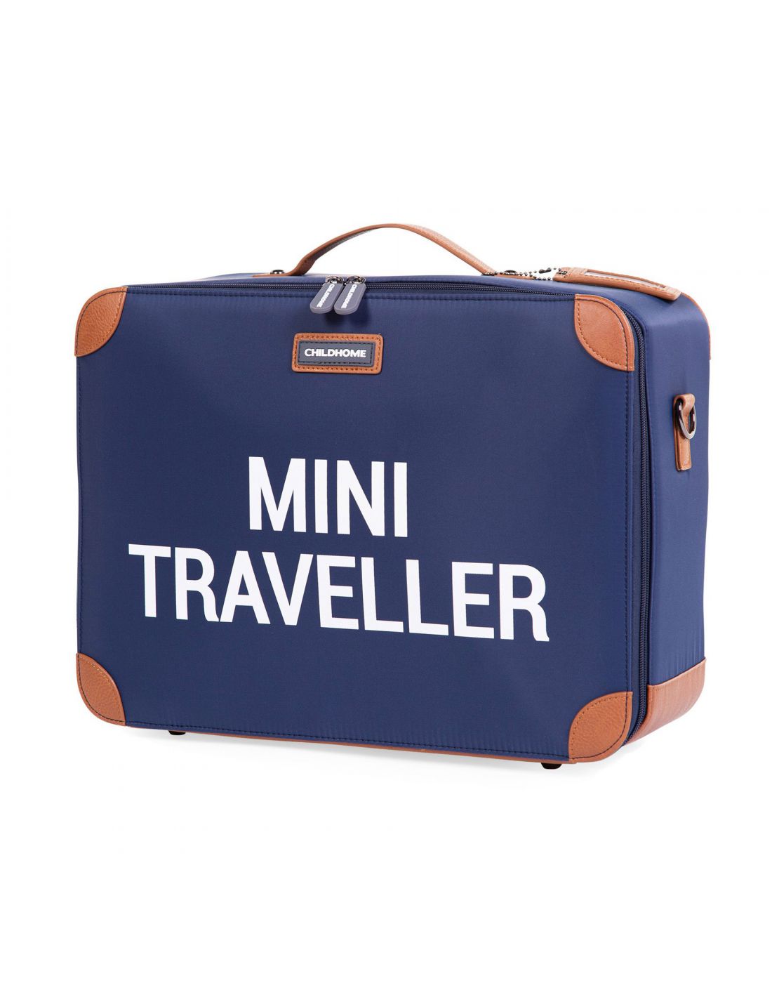 Childhome Mini Traveller Kids Suitcase Navy/White