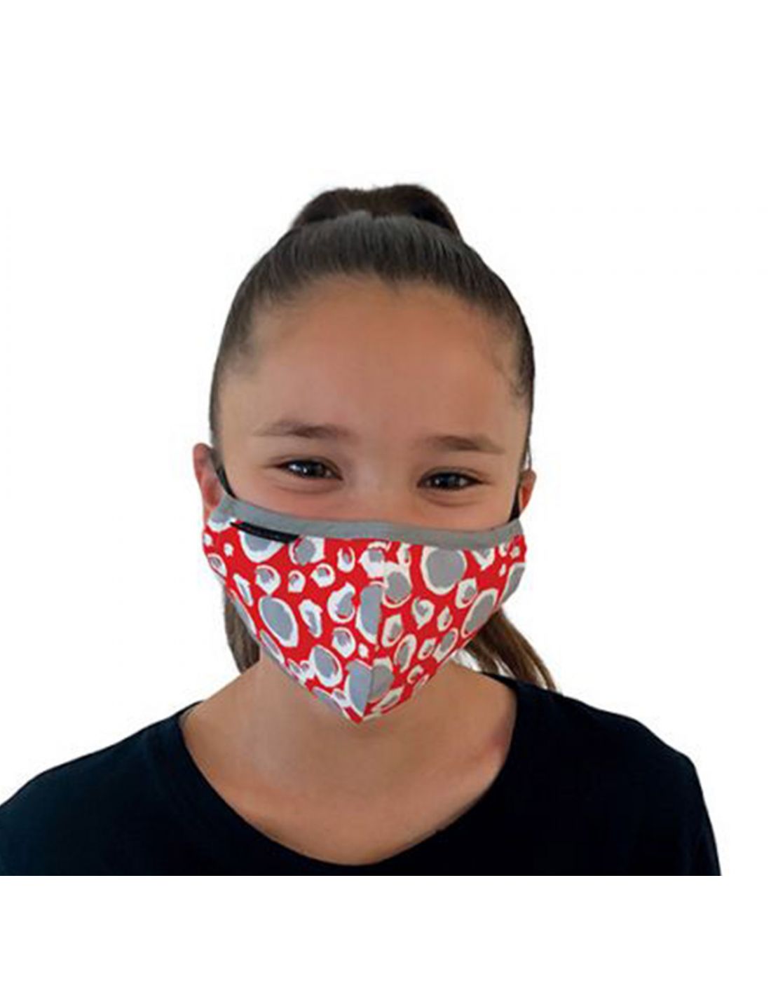 DreamBaby Kids 2 Reusable face masks Circles Grey