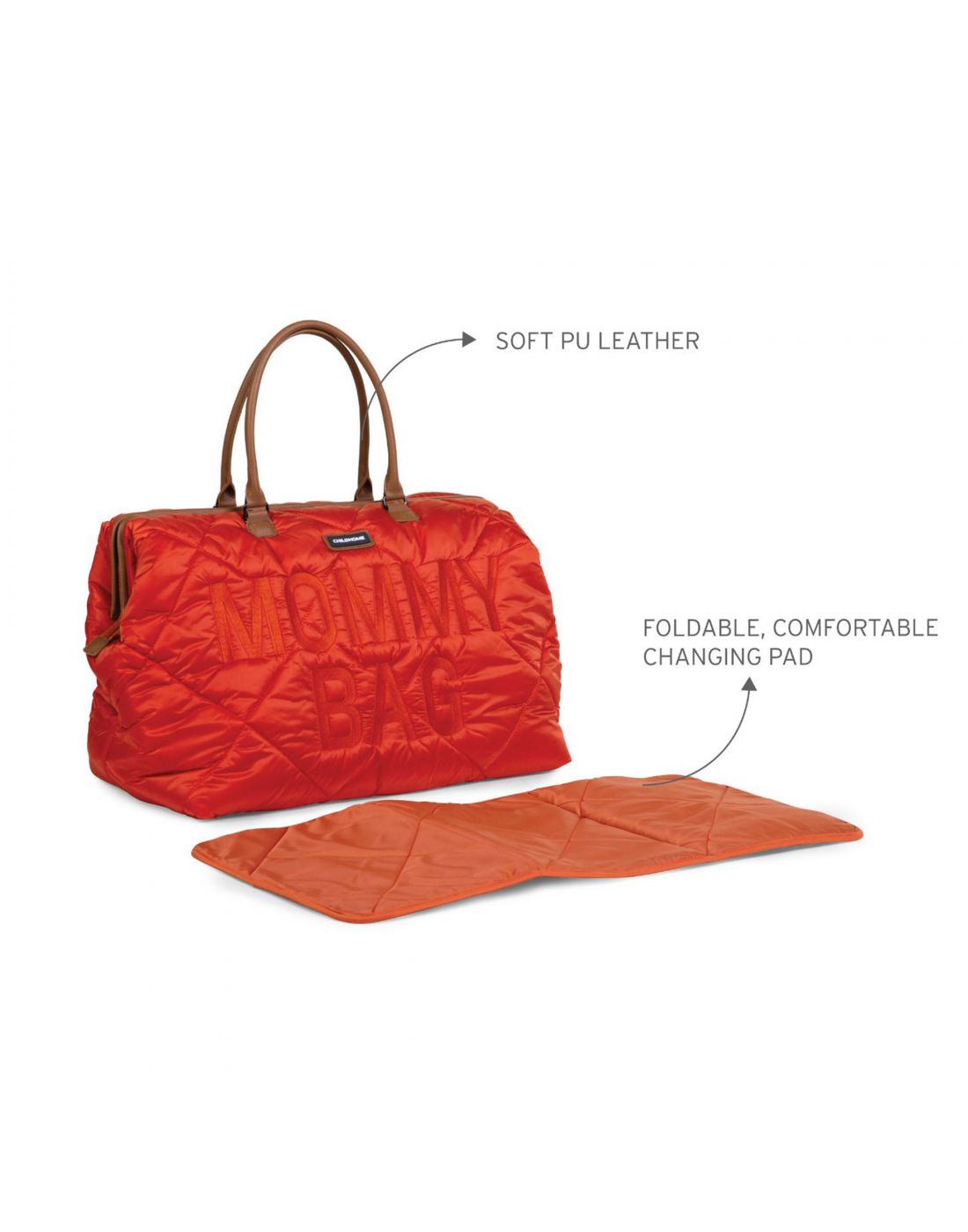 Childhome Mommy Bag Puffered Red