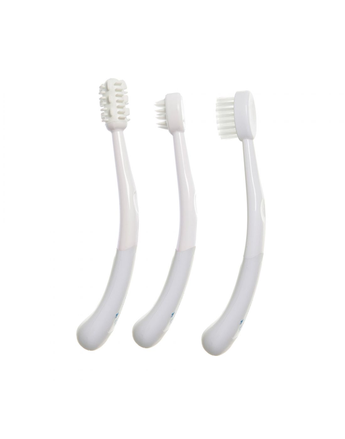 DreamBaby Kids Toothbrush Set 3 Stage White