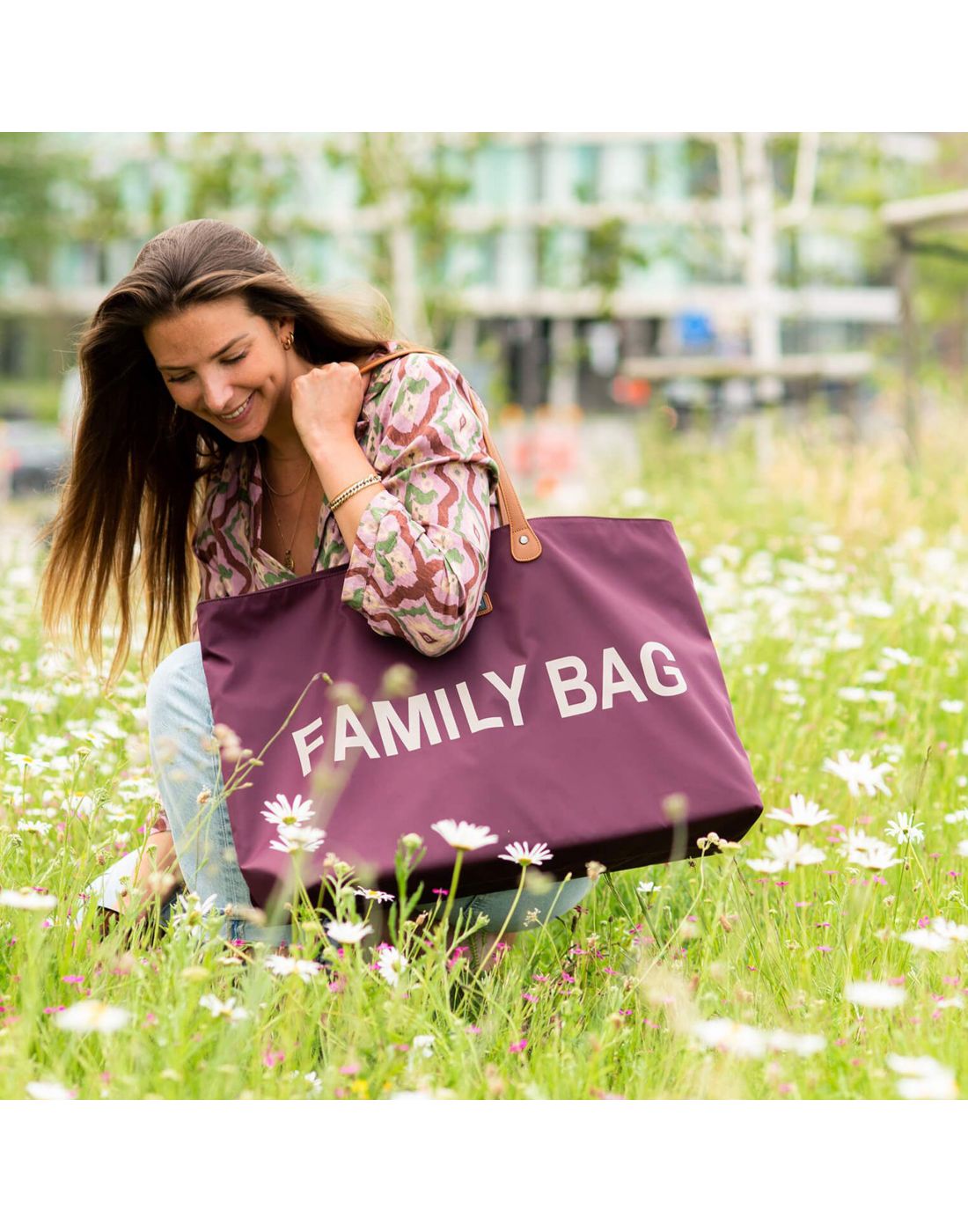 Τσάντα Αλλαγής Childhome Family Bag Aubergine