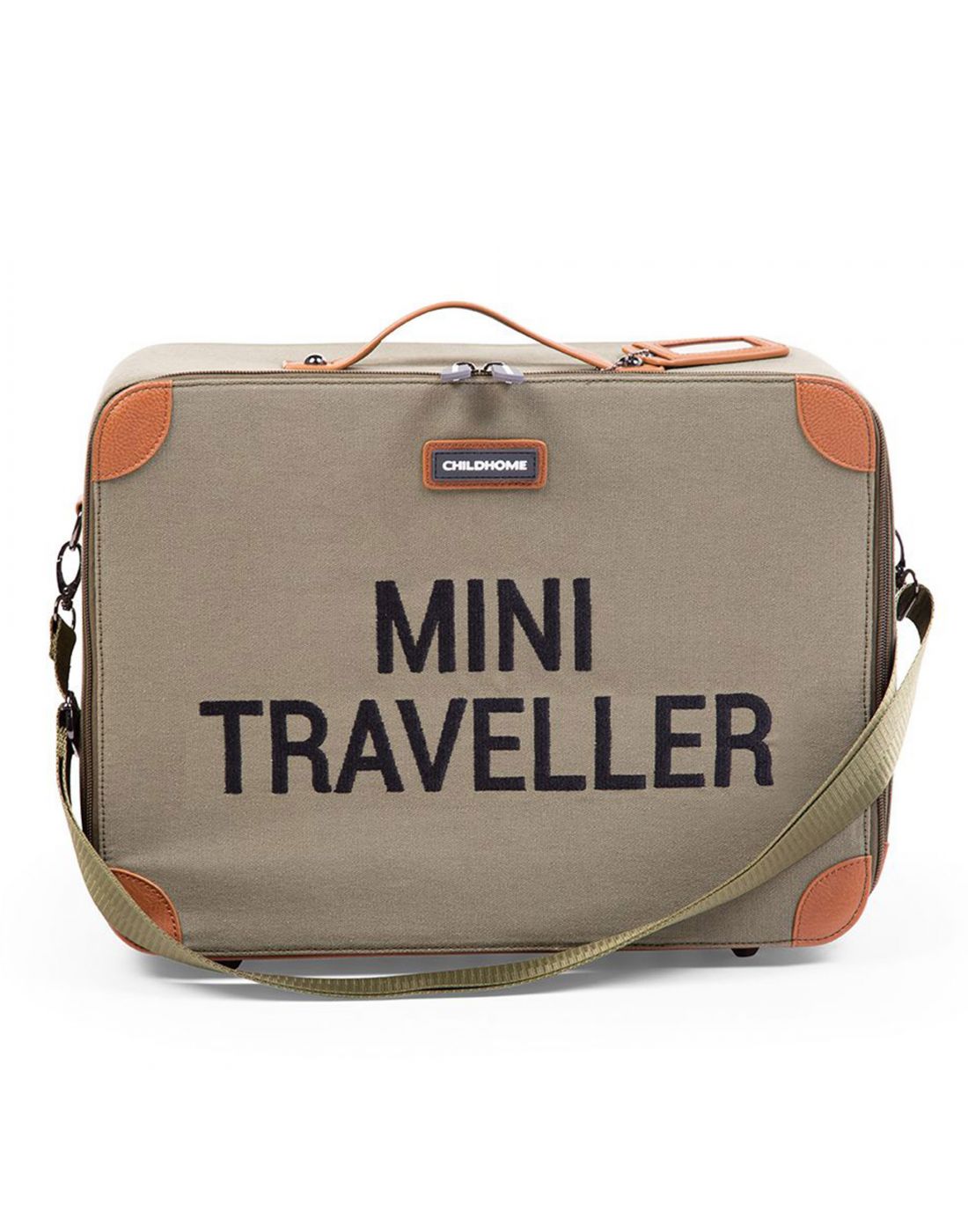 Παιδική Βαλίτσα Childhome Mini Traveller Kids Suitcase Canvas Kaki