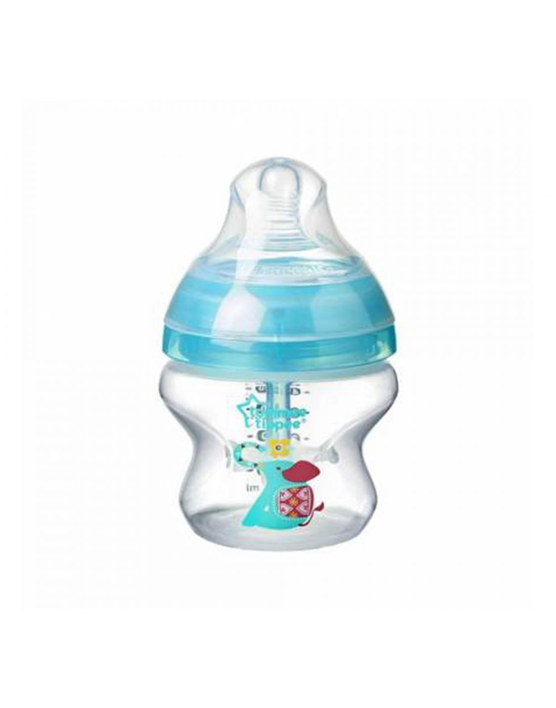 Tommee Tippee Baby Bottle Anti-Colic 150ml Low Flow with design 0M +