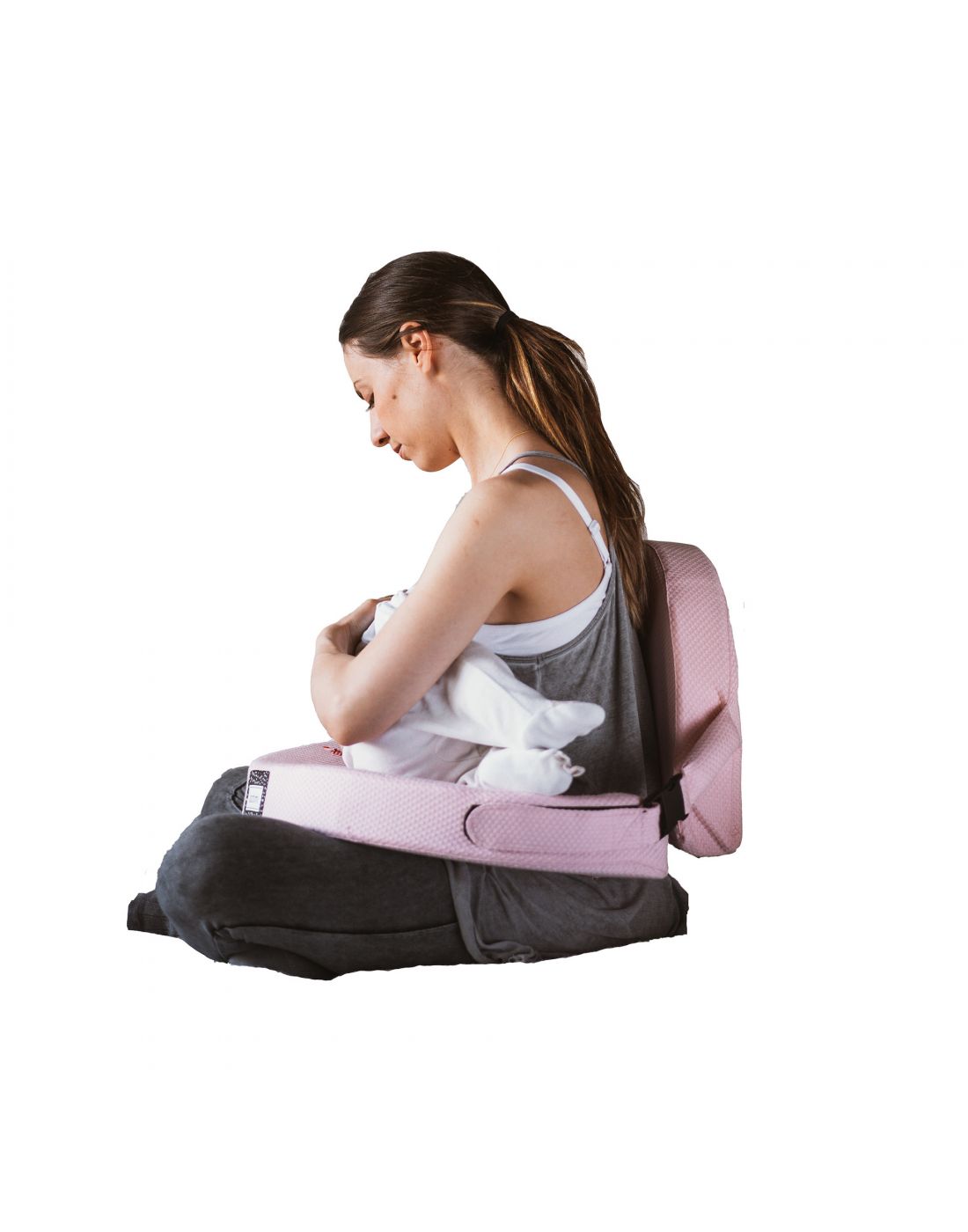 Lactimi Piquet White Maternity Cushion