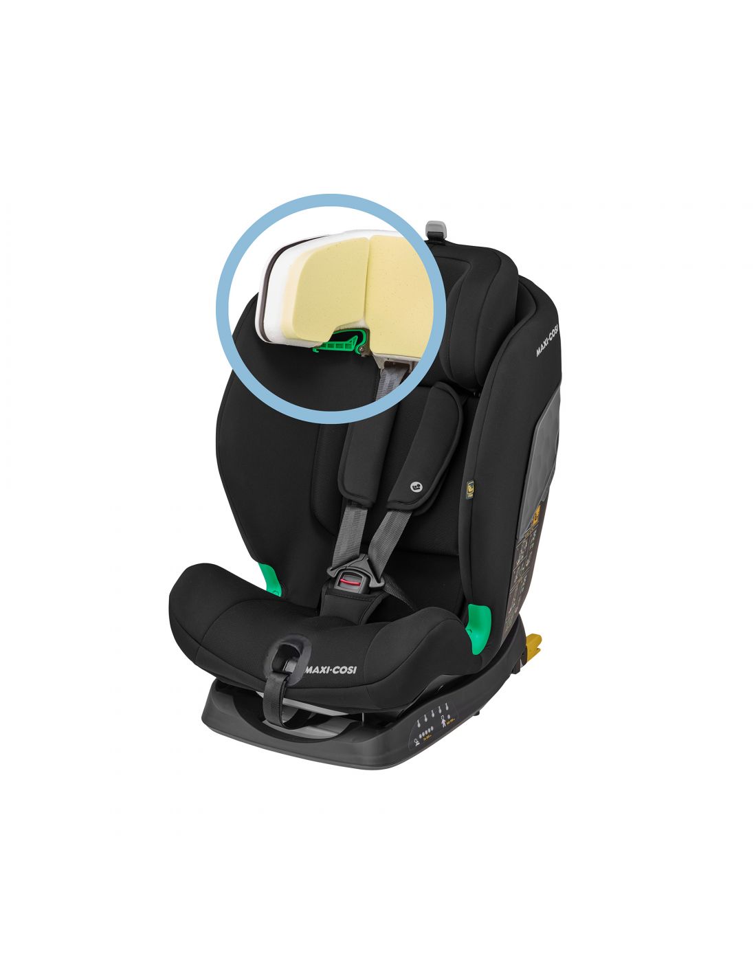Παιδικό Κάθισμα Αυτοκινήτου Maxi Cosi i-Size Titan Basic Black
