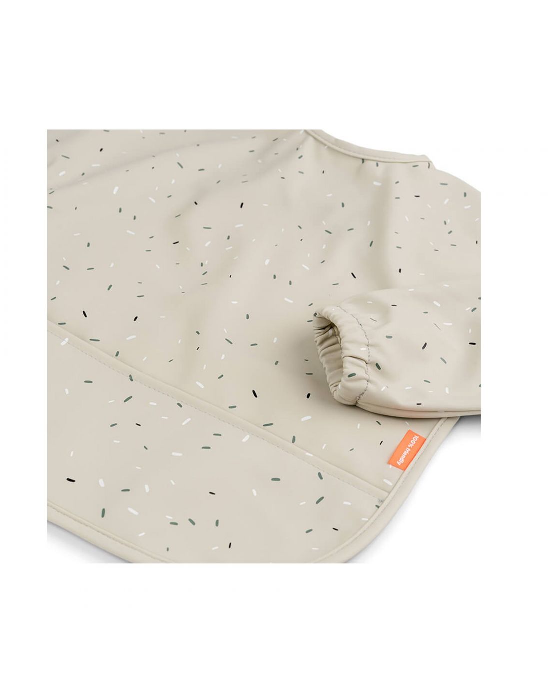 Βρεφική Σαλιάρα με μακρύ μανίκι  Confetti Sand Done by Deer