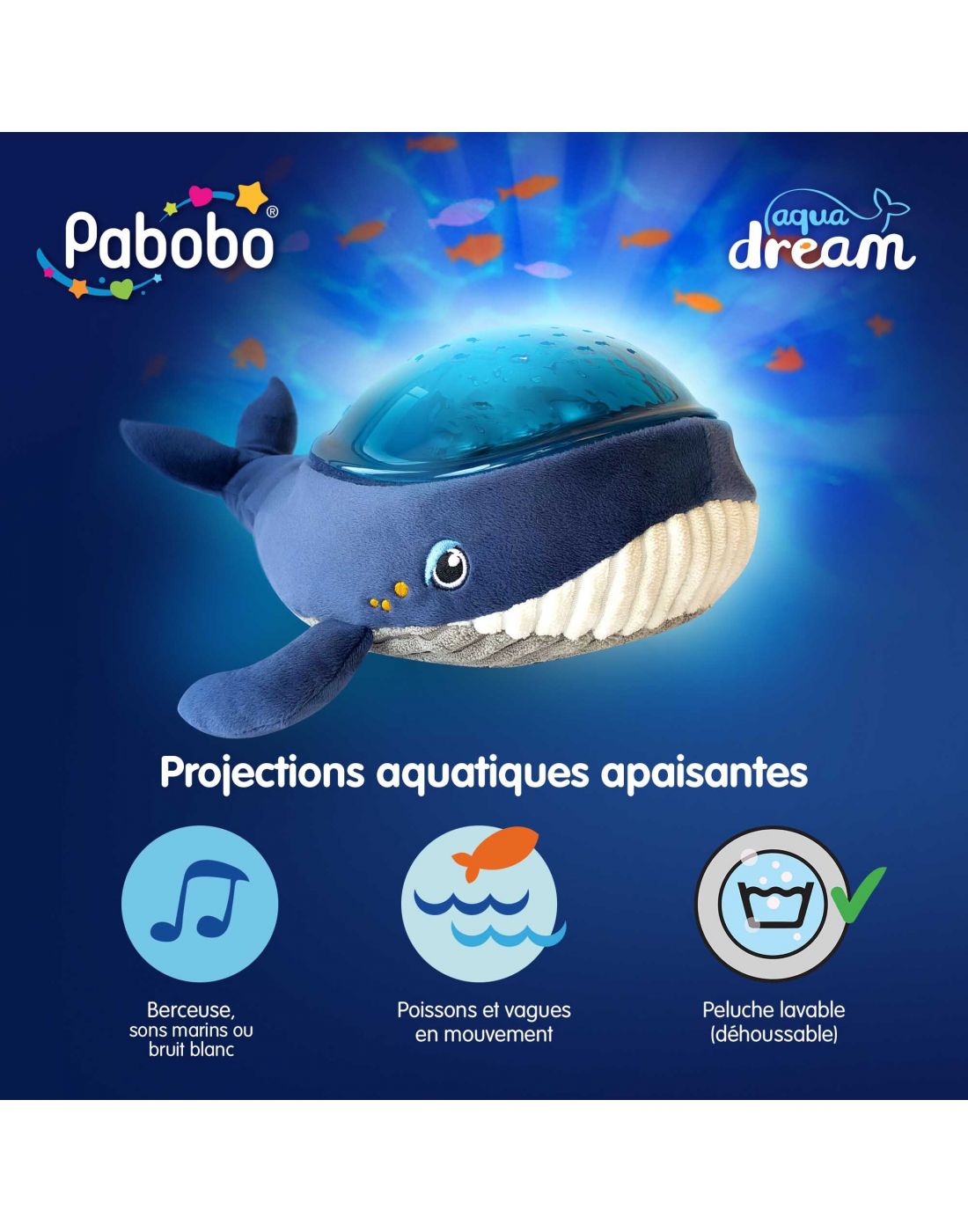 Προβολέας Με Ήχους Aqua Dream Pabobo