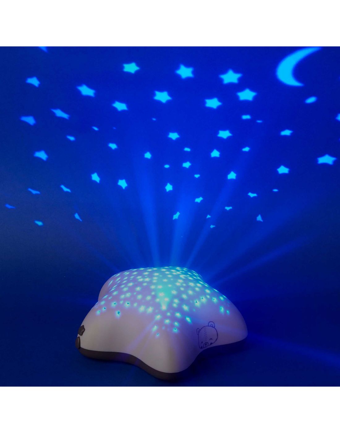 Pabobo Stars Projector Battery with Music Blue