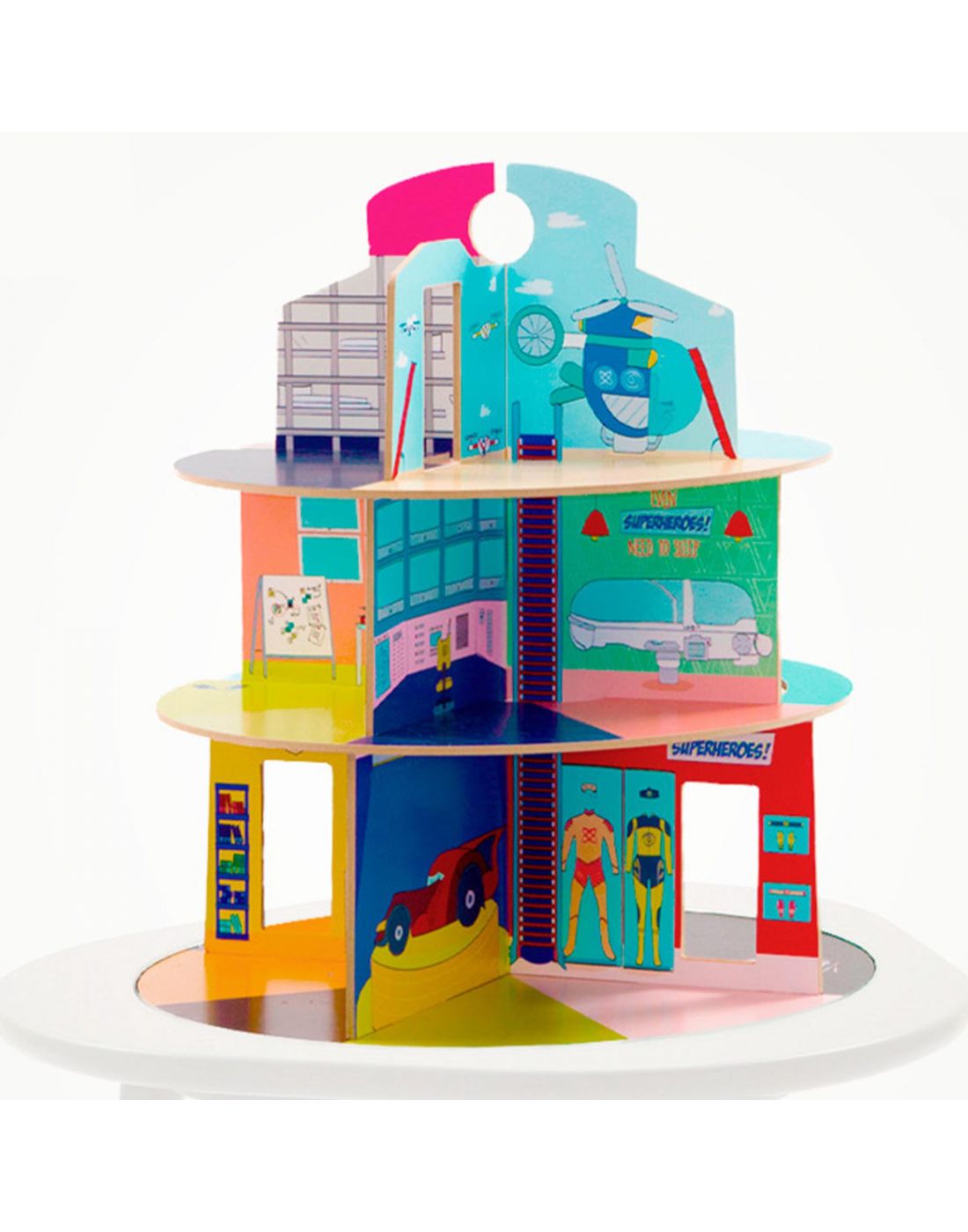Stokke MuTable Wooden House Hero LAPIN KIDS