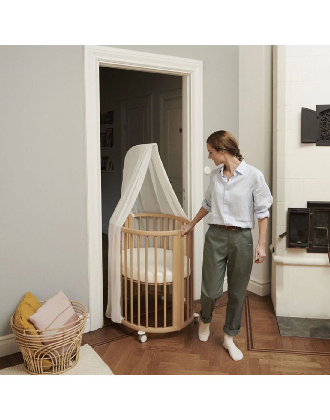 Βρεφικό Λίκνο Sleepi Mini V3 Natural Stokke