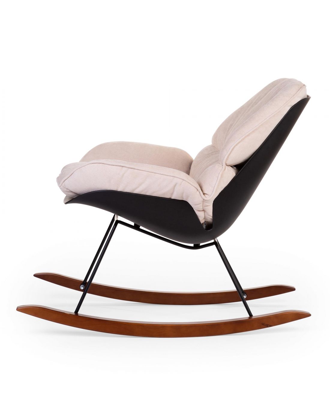 Childhome  Rocking Lounge Black/ Off White