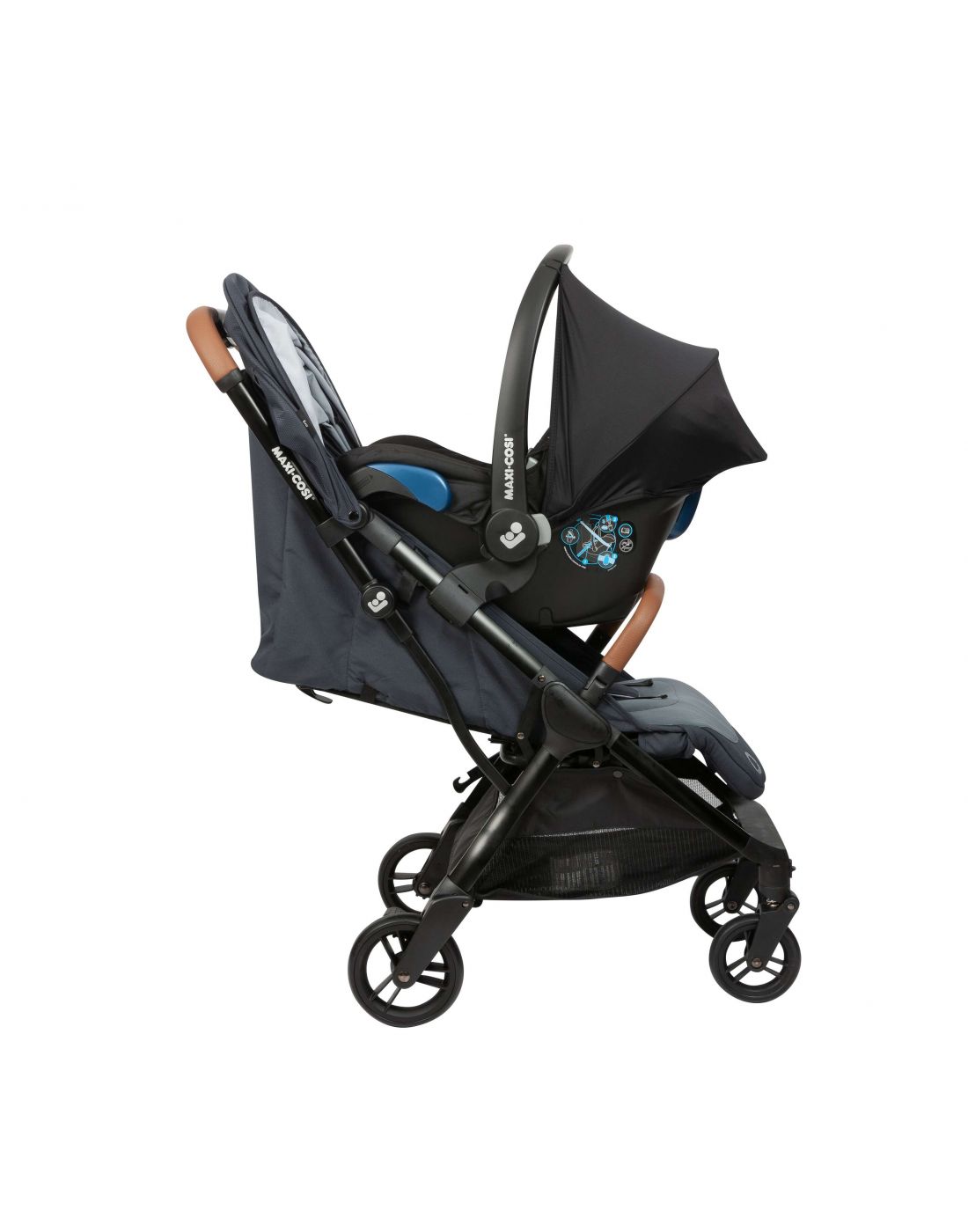 Maxi Cosi Stroller Eva Essential Graphite