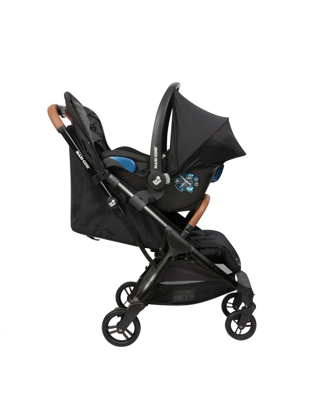 Maxi Cosi Stroller Eva Essential Black