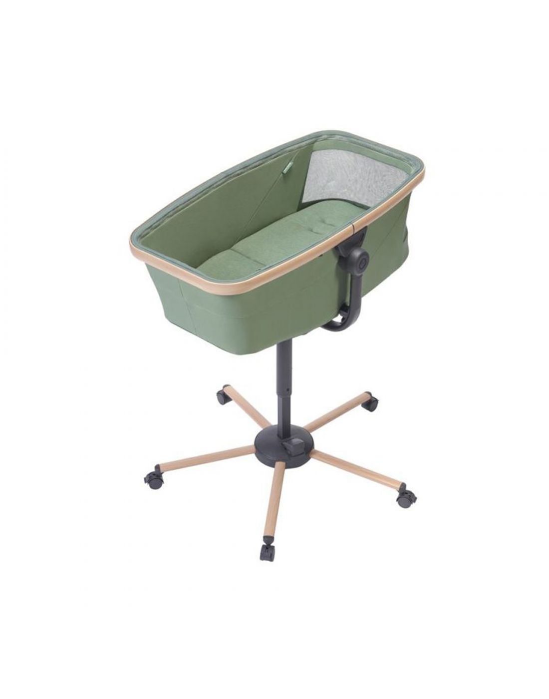 Maxi Cosi Alba all-in-one bassinet, recliner and highchair Beyond Green