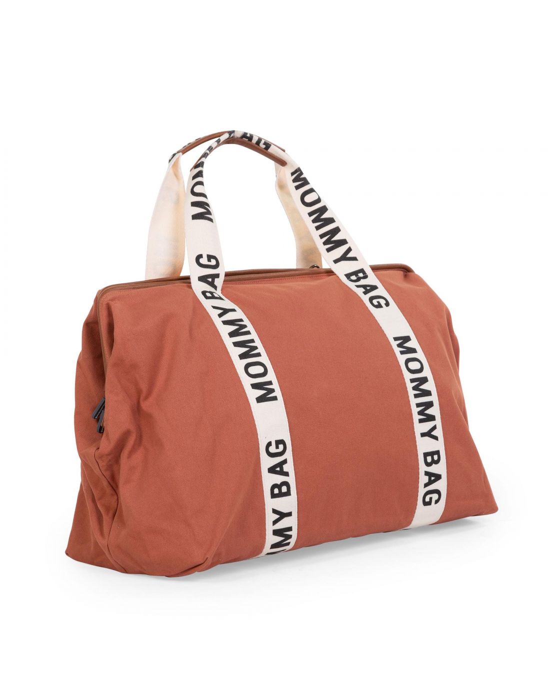 Τσάντα Αλλαγής Childhome Mommy Bag Sinature Canvas Terracotta