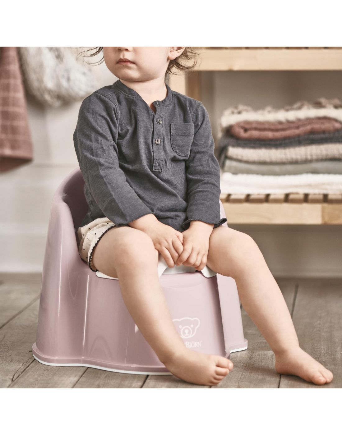 Babybjorn Potty Chair Powder Pink