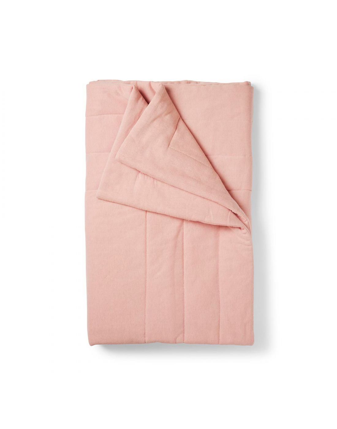 Elodie Quilted Blanket Blushing Pink
