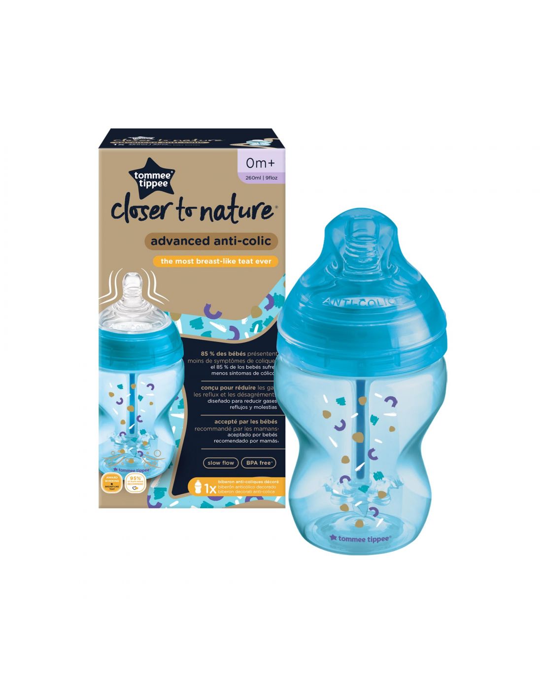 Tommee Tippee Biberon Anti-colica 260ml