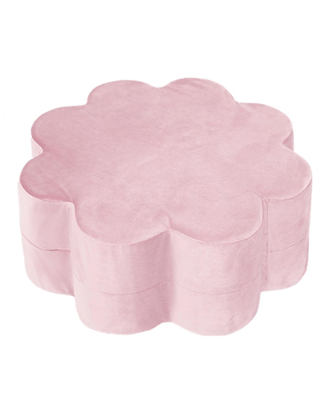 Misioo Pouf Flower Pink