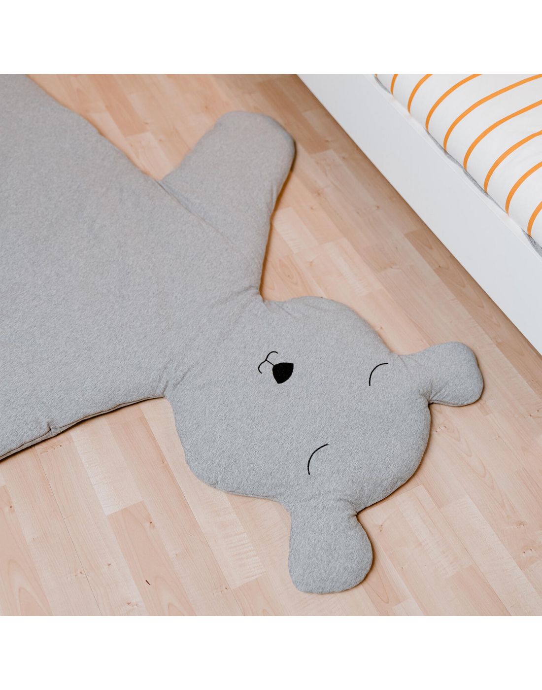 Childhome Teddy Playmat Big 150cm Jersey Grey