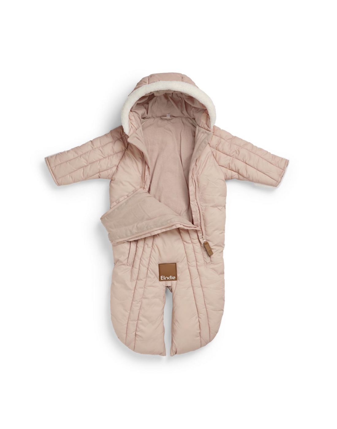 Elodie Baby Overall 6-12m Blushing Pink