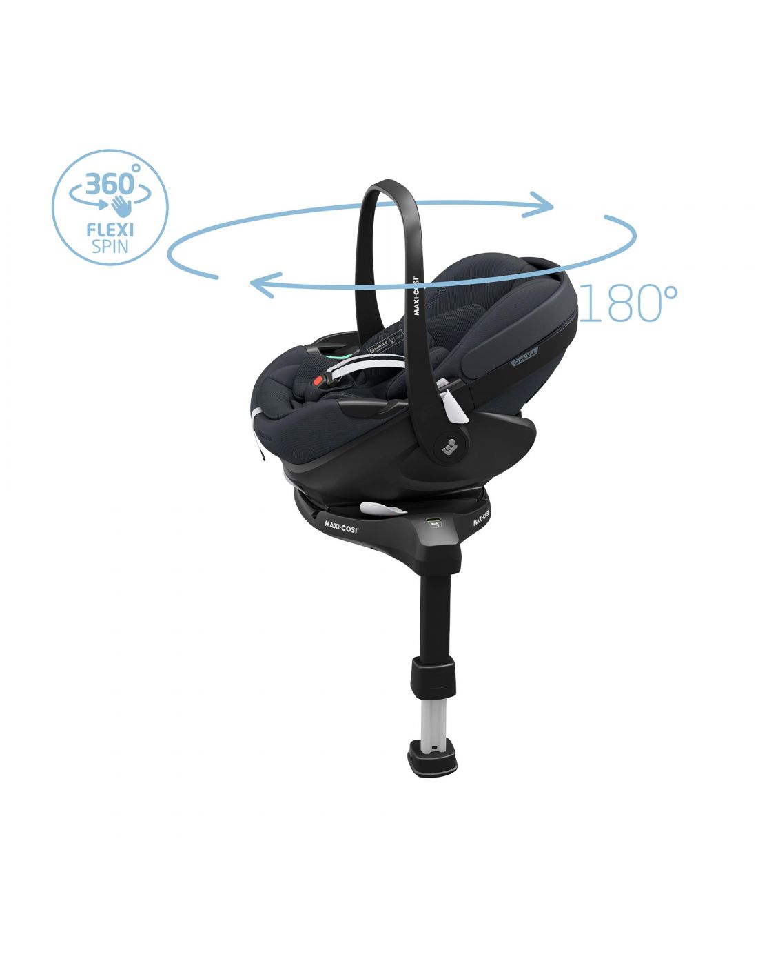 Maxi Cosi Παιδικό Kάθισμα Αυτοκινήτου Pebble 360 PRO Essential Graphite