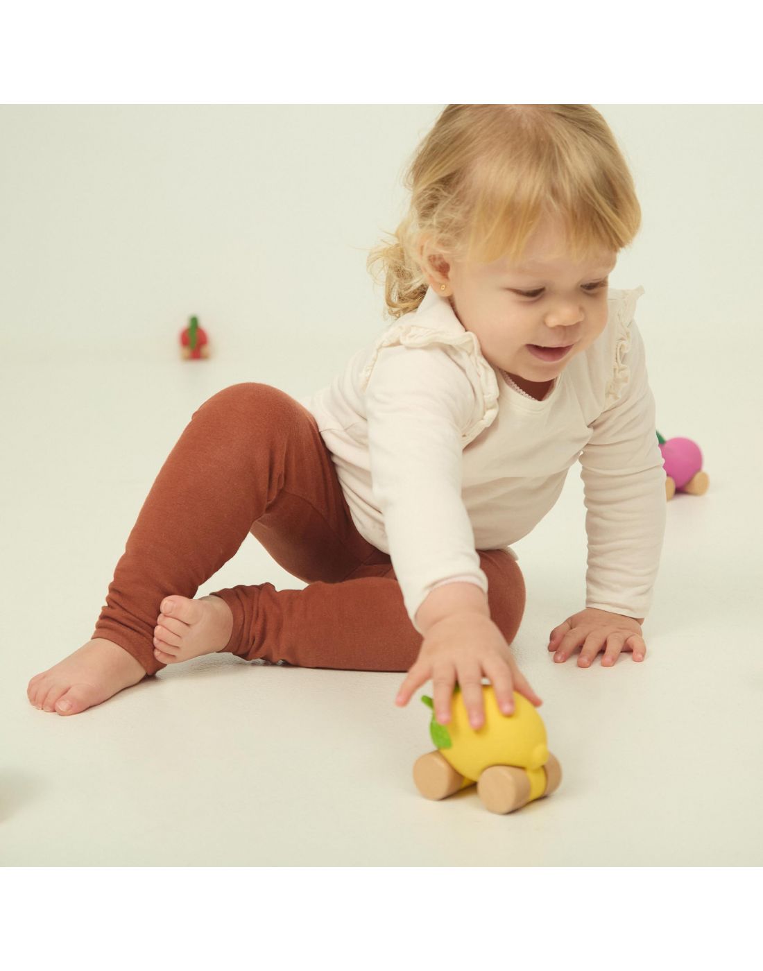 Βρεφικό Μασητικό 2 Σε1 Lou The Lemon Baby Car Oli&Carol