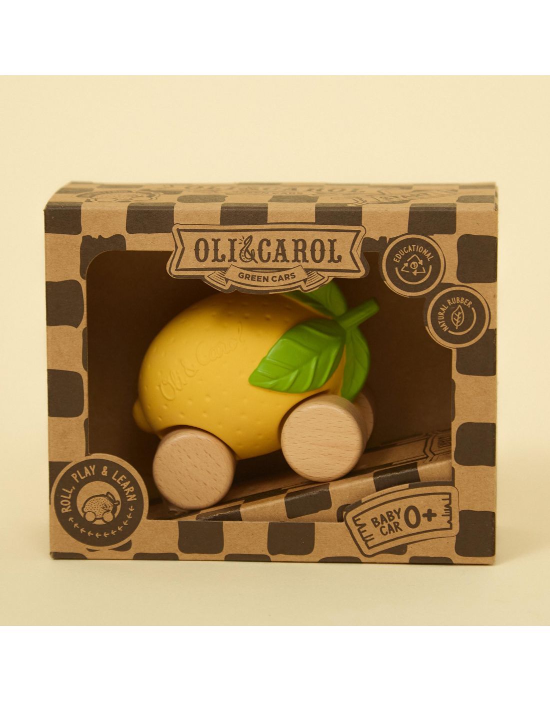 Βρεφικό Μασητικό 2 Σε1 Lou The Lemon Baby Car Oli&Carol