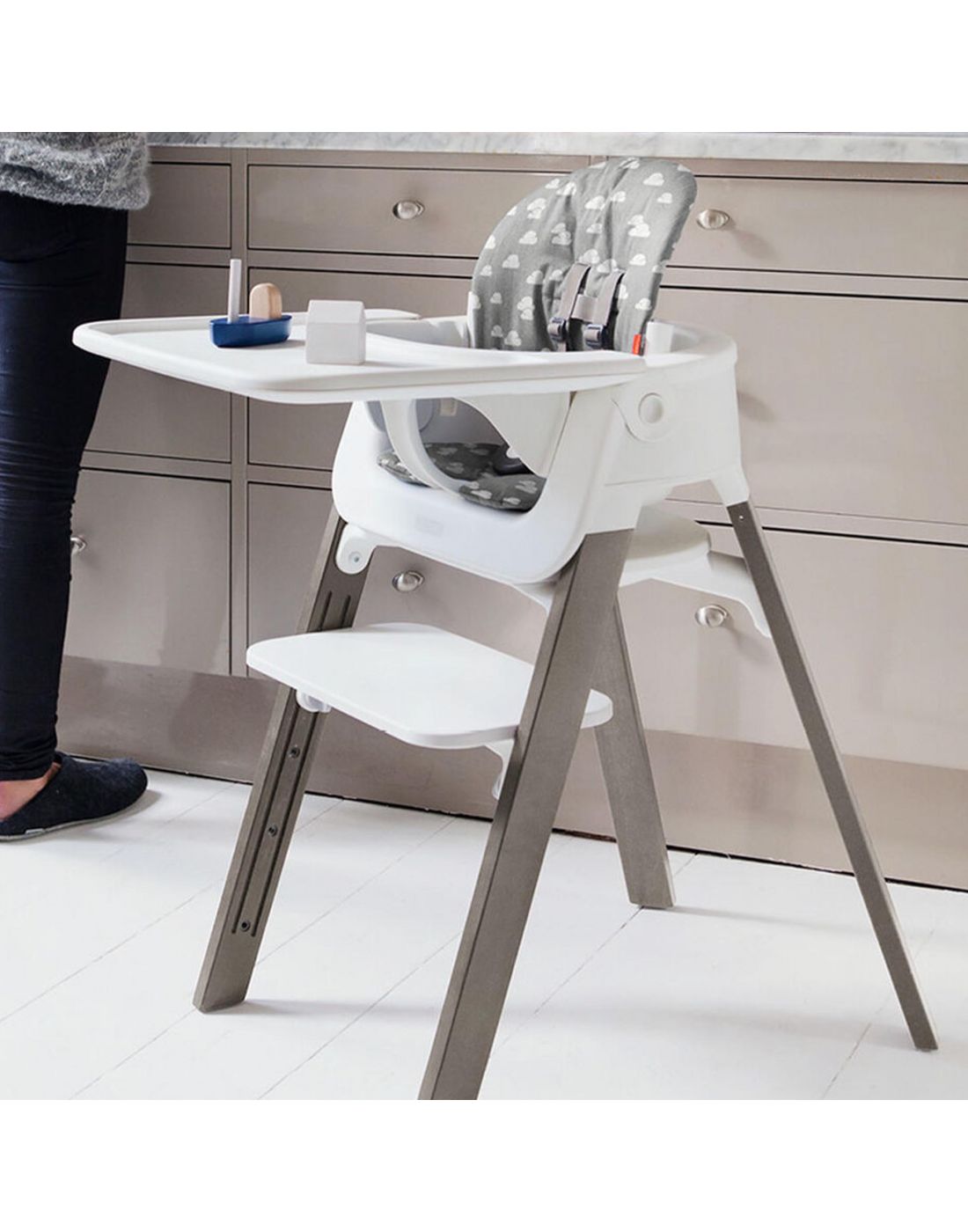 Παιδικός Δίσκος Stokke Για Κάθισμα Φαγητού STEPS  White