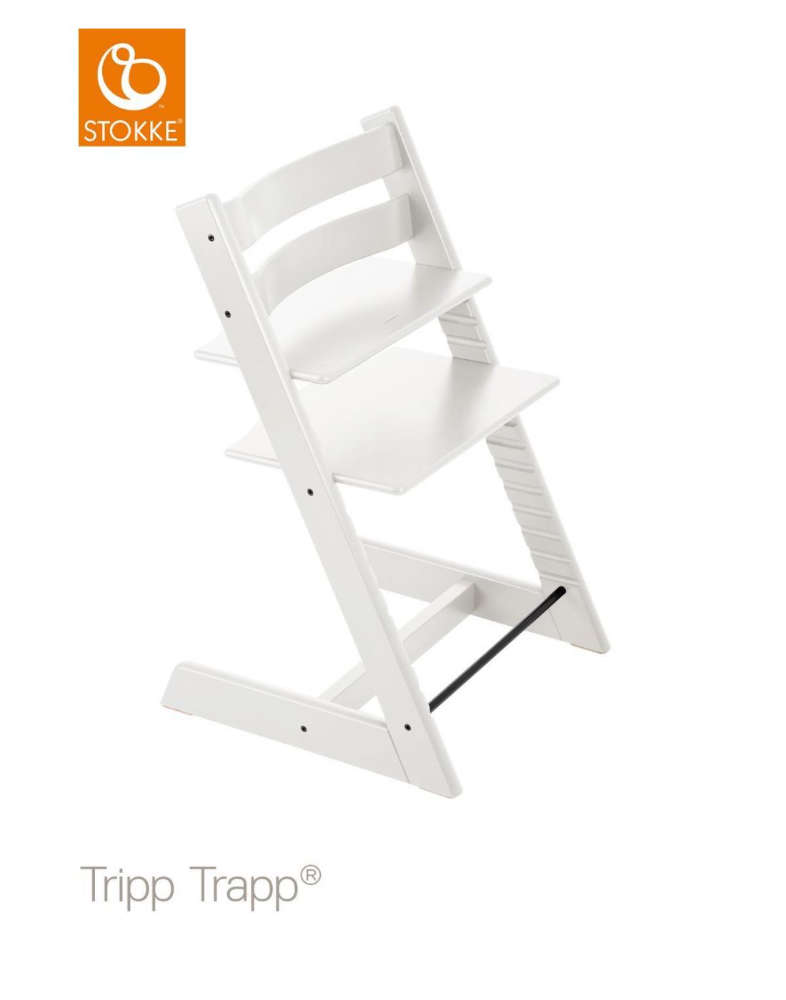 Παιδικό Κάθισμα Φαγητού Stokke TRIPP TRAPP White